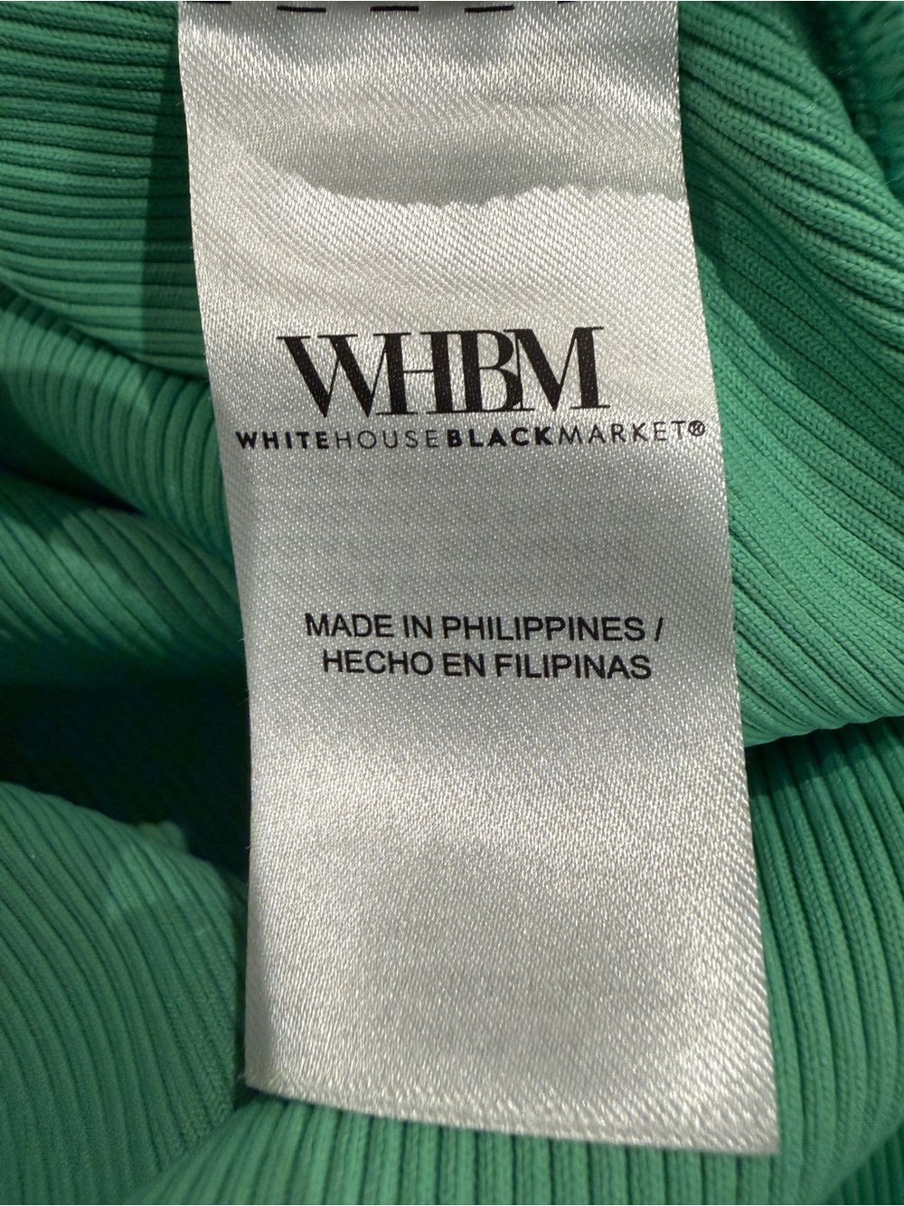 WHBM Forme Rib Sleeveless Midi Dress in Mint Green - Picture 9 of 10